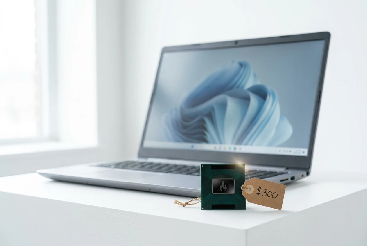 Qualcomm Snapdragon C budget Windows laptop chip explained for $300 entry-level buyers.