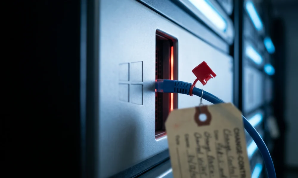 Windows Netlogon RCE patch risk for domain controllers.