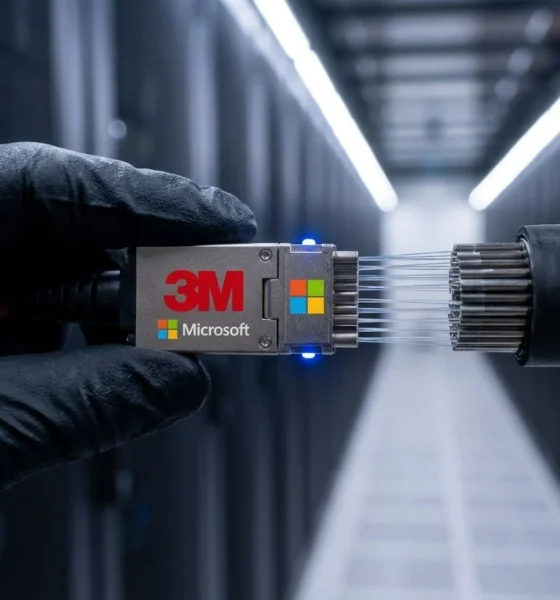 3M JPMorgan stock upgrade Microsoft Azure data center deal
