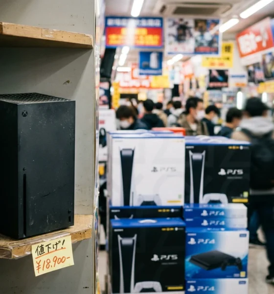 Xbox Series X S Japan sales trail PS5 and PS4 data