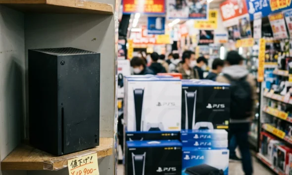 Xbox Series X S Japan sales trail PS5 and PS4 data