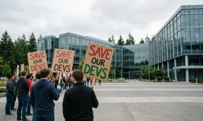 ZeniMax Online Studios leadership layoffs Xbox union NLRB charges