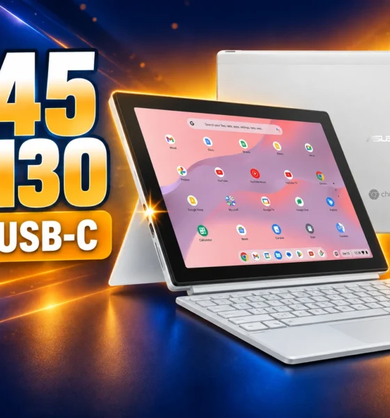 $145 ASUS Chromebook CM30 one USB-C deal