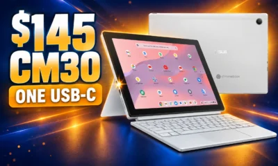 $145 ASUS Chromebook CM30 one USB-C deal