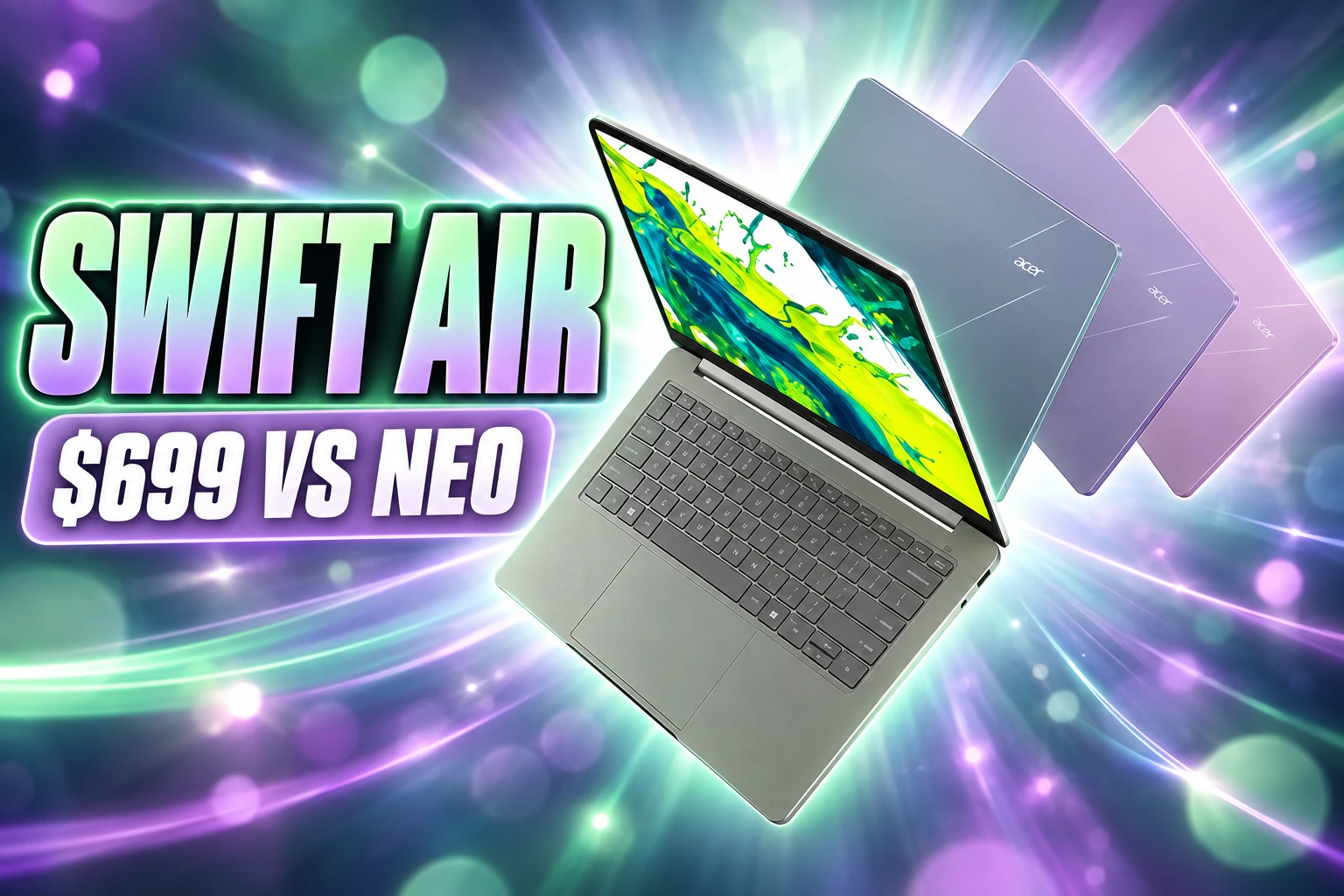 Acer Swift Air 14 $699 vs MacBook Neo