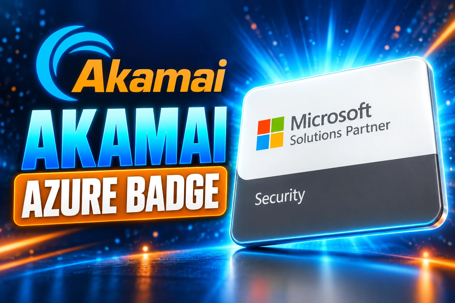 Akamai Microsoft Azure certified software badge
