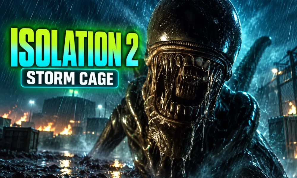 Alien Isolation 2 storm cage outdoors Gamescom