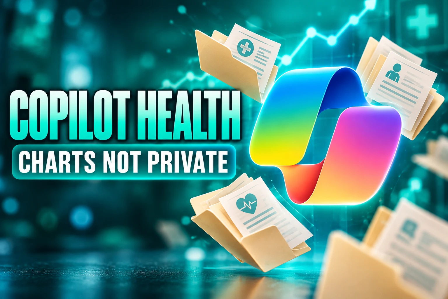 Copilot Health hospital charts outside HIPAA preview