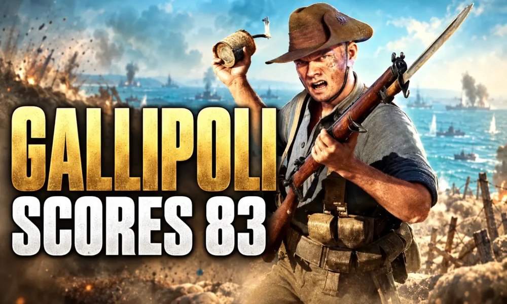 Gallipoli Xbox launch OpenCritic 83 unsteady frames