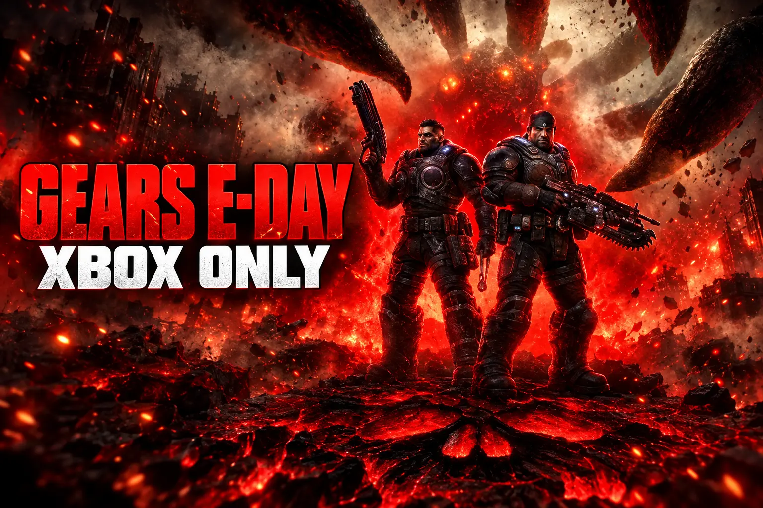 Gears of War E-Day Xbox exclusive not on PS5