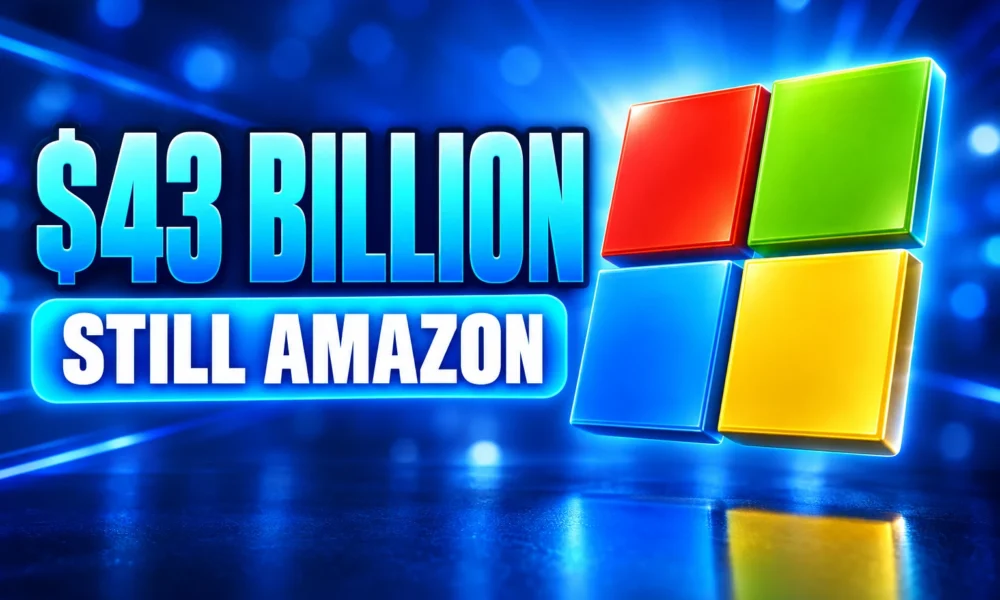 HSBC $43 billion Azure Anthropic still Amazon