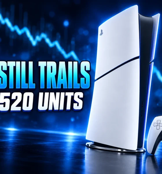 Japan PS5 trails PS4 by 975,520 units