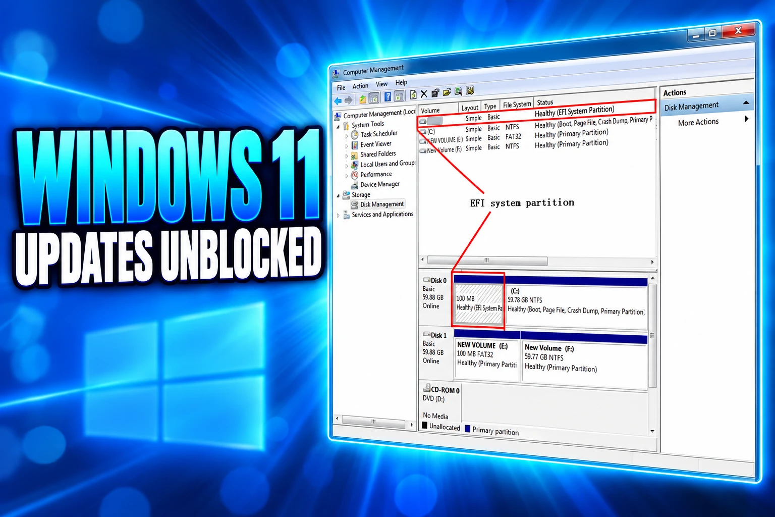 KB5089573 unblocks Windows 11 packed EFI updates