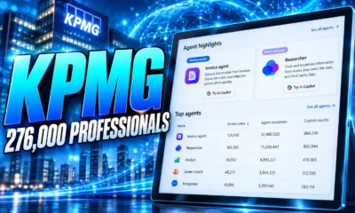 KPMG 276000 professionals Microsoft Copilot Agent 365