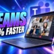 Microsoft Teams chat switch latency 20% faster 2026