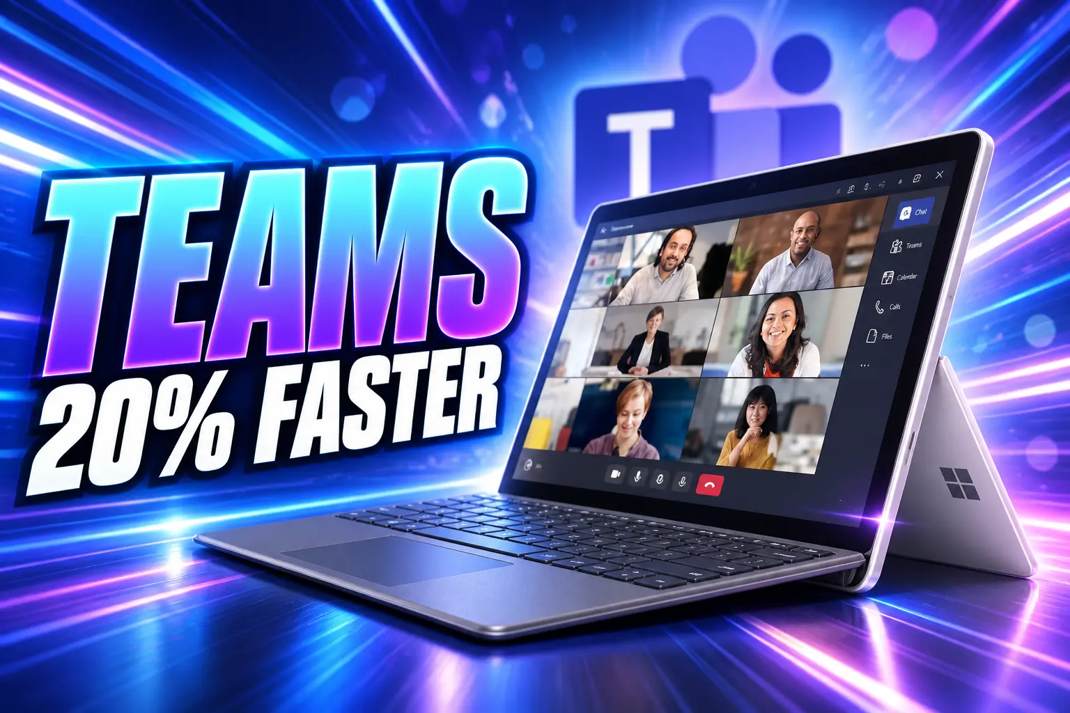 Microsoft Teams chat switch latency 20% faster 2026