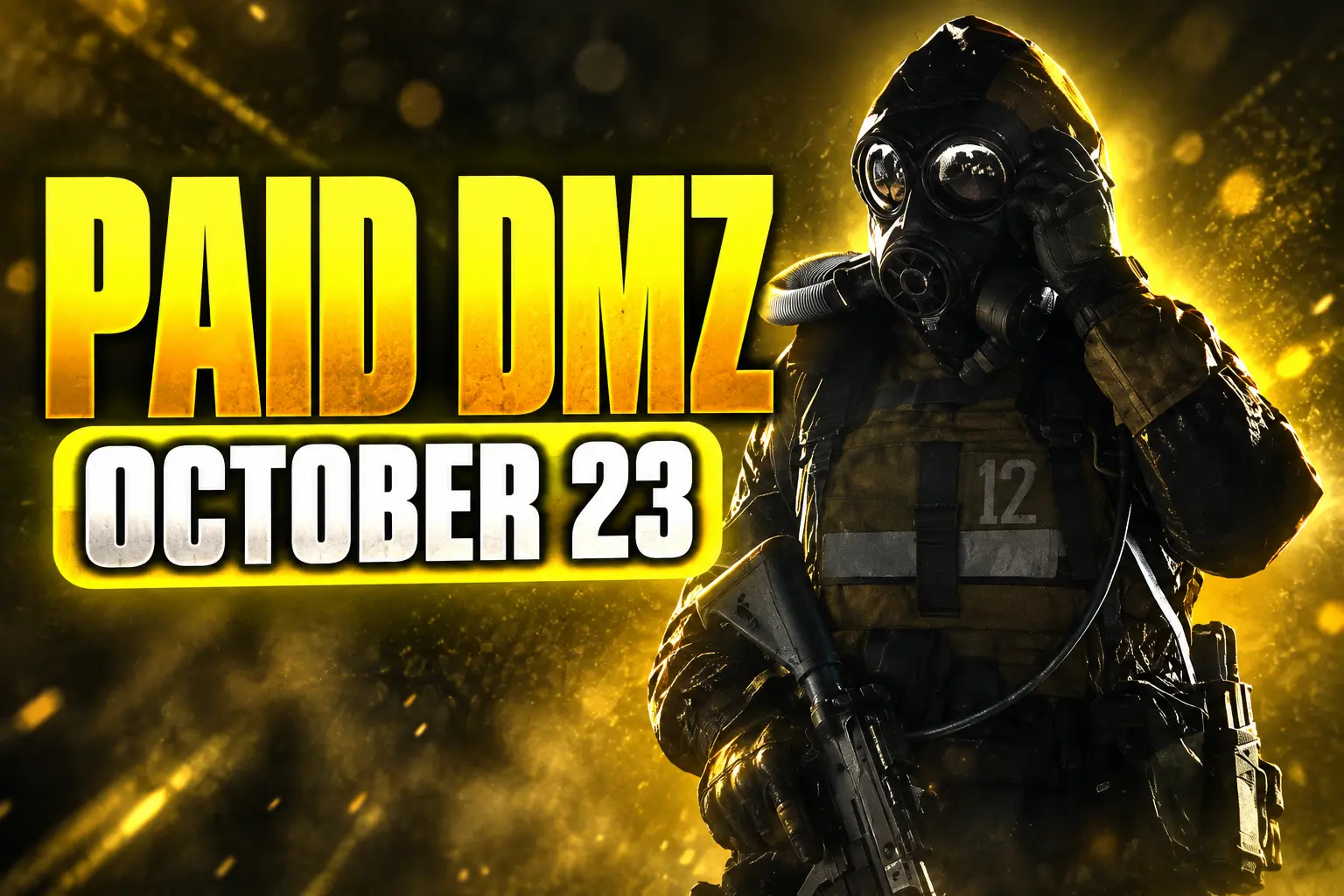Modern Warfare 4 paid DMZ October 23