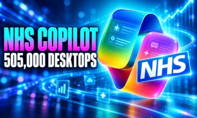 NHS Copilot 505000 desktops Microsoft 365 deal