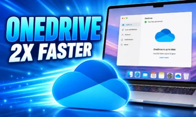 OneDrive Mac native sync engine 2x faster