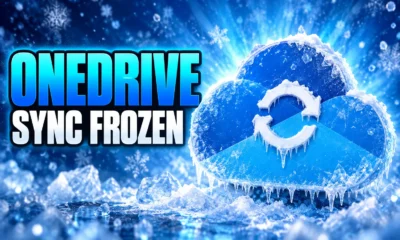 OneDrive sync frozen older Windows 10 21H2