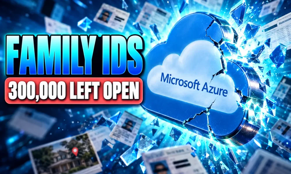 Pay Tel 300000 family IDs public Azure bucket