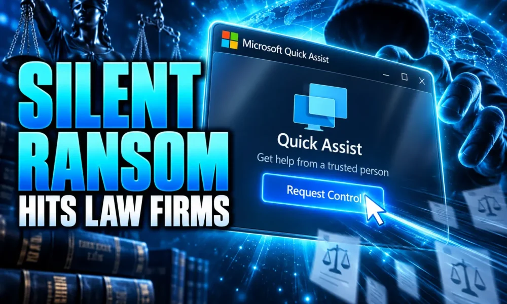 Silent Ransom Group hits U.S. law firms Quick Assist