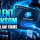 Silent Ransom Group hits U.S. law firms Quick Assist