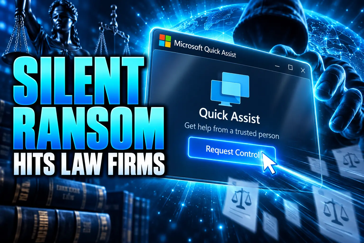 Silent Ransom Group hits U.S. law firms Quick Assist