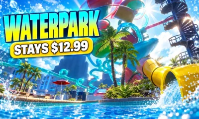 Waterpark Simulator stays $12.99 after 1.0