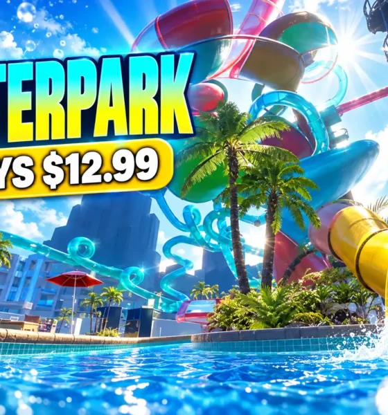 Waterpark Simulator stays $12.99 after 1.0