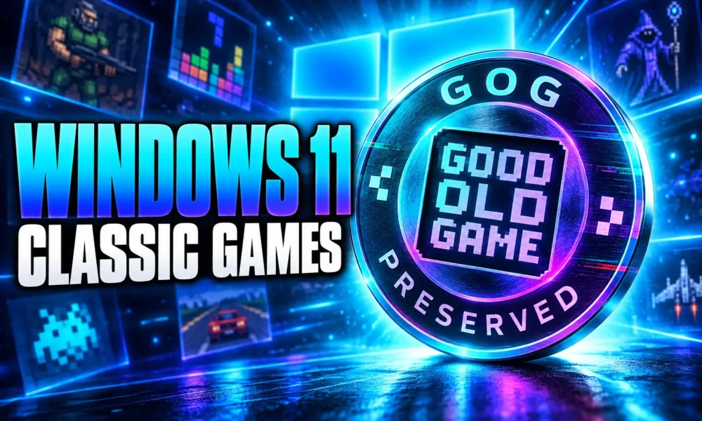 Windows 11 harder target GOG classic games