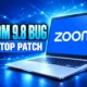 Zoom 9.8 Windows account takeover laptop patch