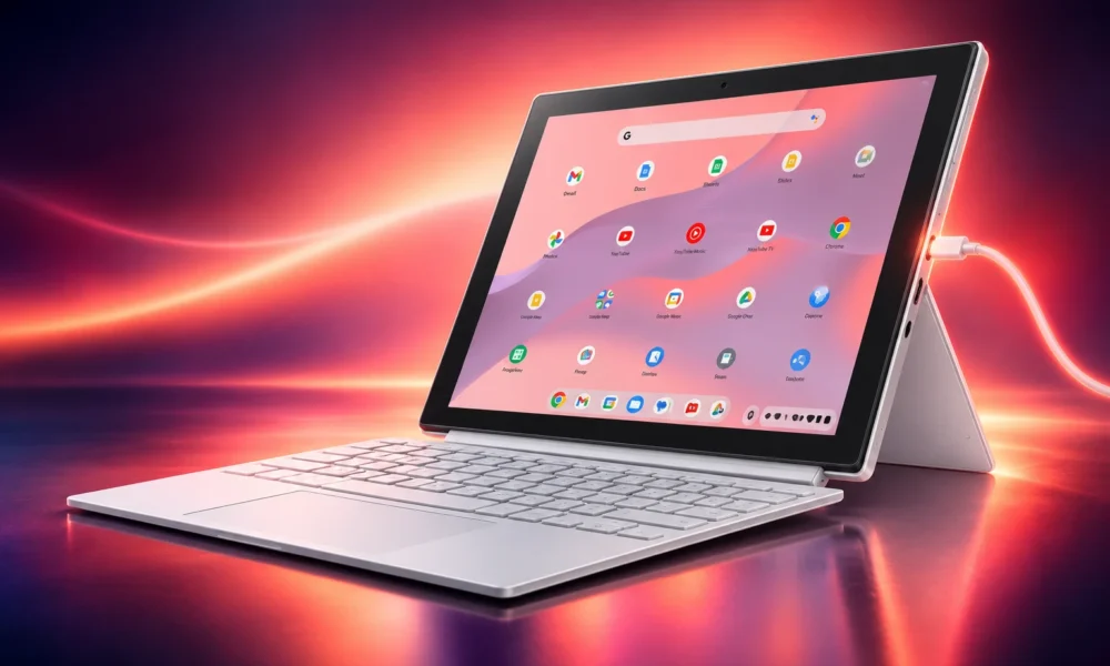 ASUS Chromebook CM30 one USB-C port