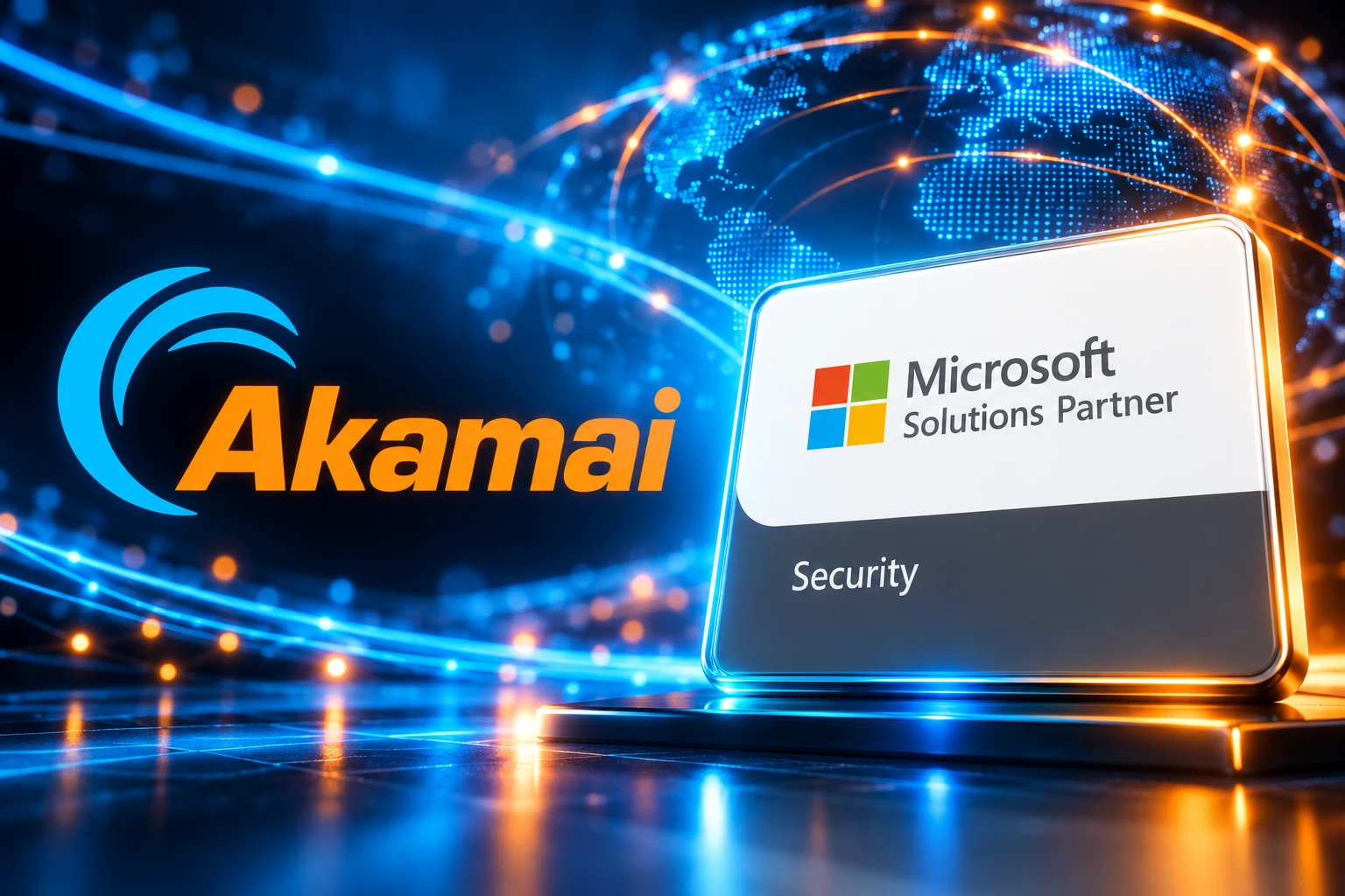 Akamai Microsoft Azure certified software badge