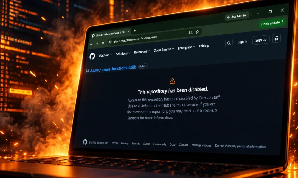 Miasma worm disables 73 Microsoft GitHub repos