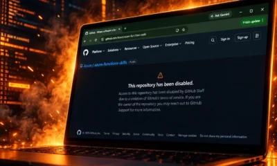 Miasma worm disables 73 Microsoft GitHub repos