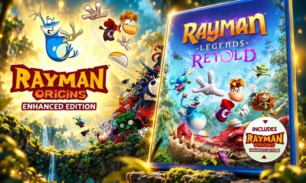 Rayman Origins Enhanced Edition only in $39.99 bundle