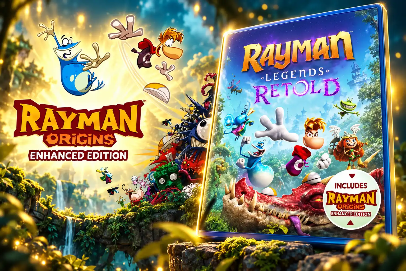 Rayman Origins Enhanced Edition $40 Retold bundle