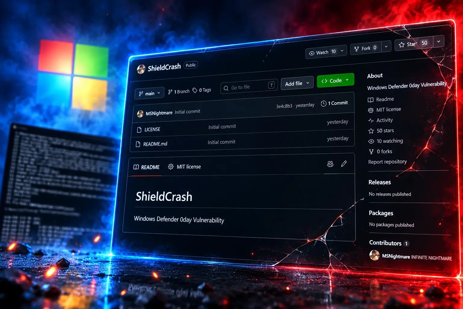ShieldCrash still works after GitHub bans