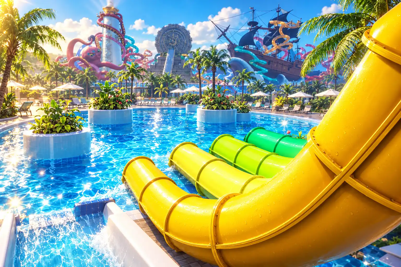 Waterpark Simulator stays $12.99 after 1.0