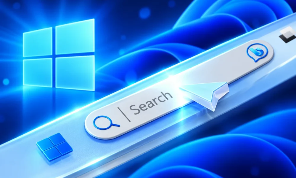 Windows 11 Search finds files after two characters