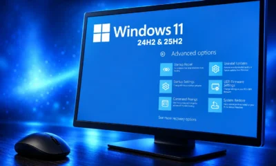 Windows 11 WinRE USB keyboard mouse failure